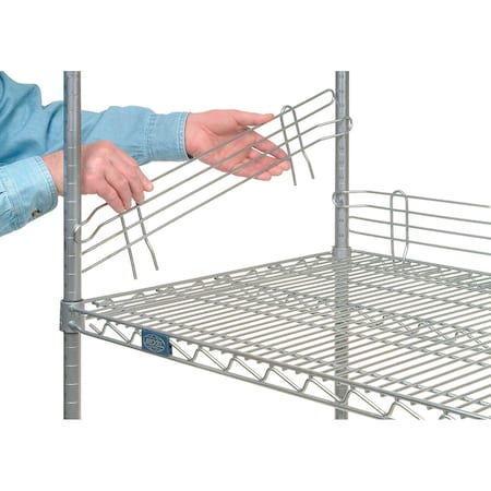 Global Industrial 14L X 4H Ledge for Wire Shelves AL414C